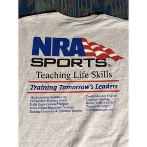 Sports Training Day Shirt Gray XXL Front Back Graphic Brownells Sponsor